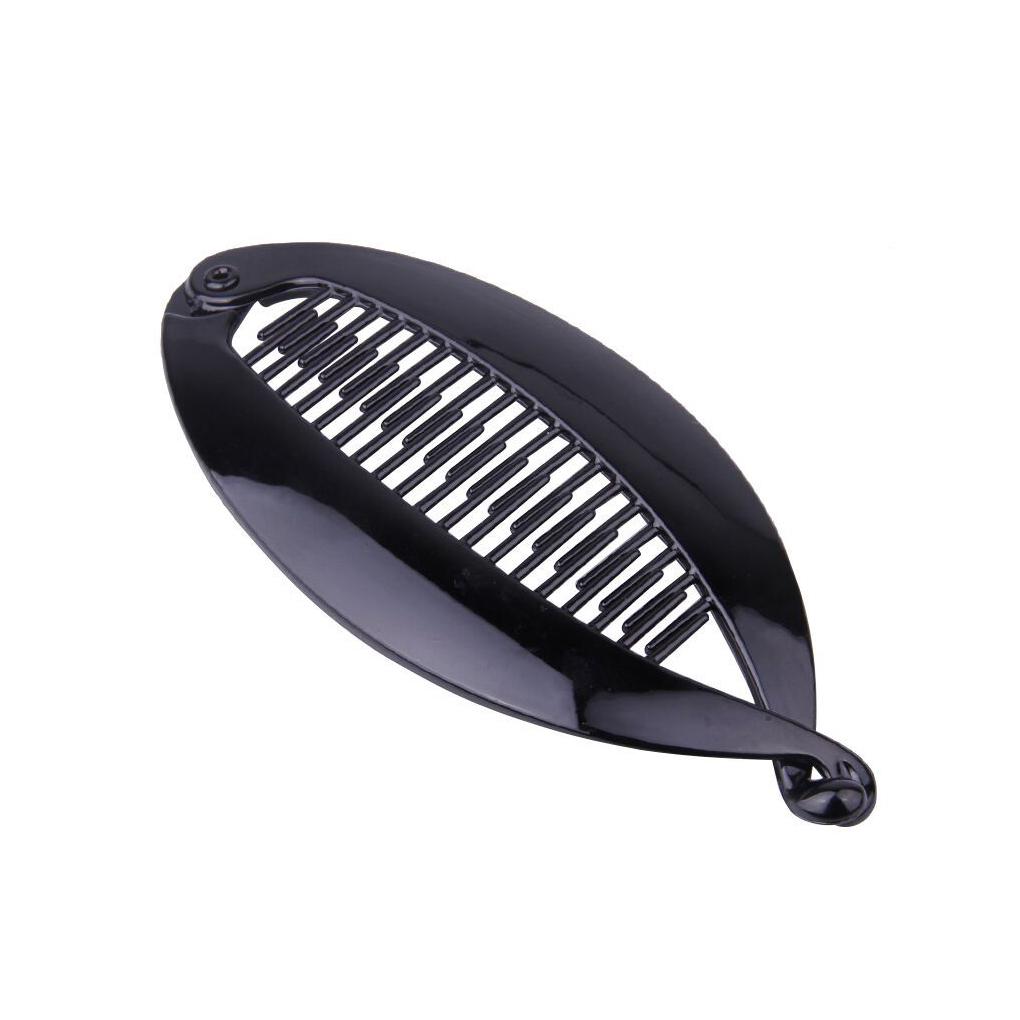 yuwqqoajv Ponytail Clip - Stylish And Versatile Hair Accessory With Wide Range Of Specifications Making Multifunctional, Bright black, medium