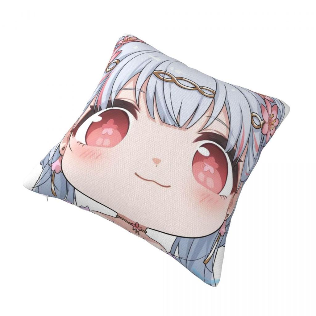 Cute Q Version Wuthering Waves Rinascita Phoebe Zani Pillow Case Cushion Cover Square Printed Pillow Cover Funny Pillowcases