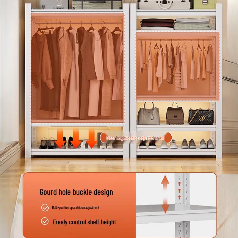 Beifu 5-Tier Carbon Steel Kitchen Storage Rack