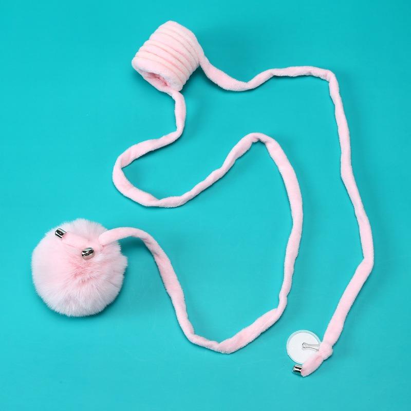 Hanging Cat Toys Biting Cat Teaser Catnip Self-entertaining Cat ToysFeather Cat Toys Pets
