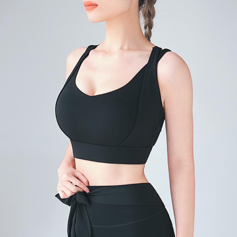 Shockproof Anti-Sagging High-Intensity Sports Bra for Running, Fitness, and Yoga