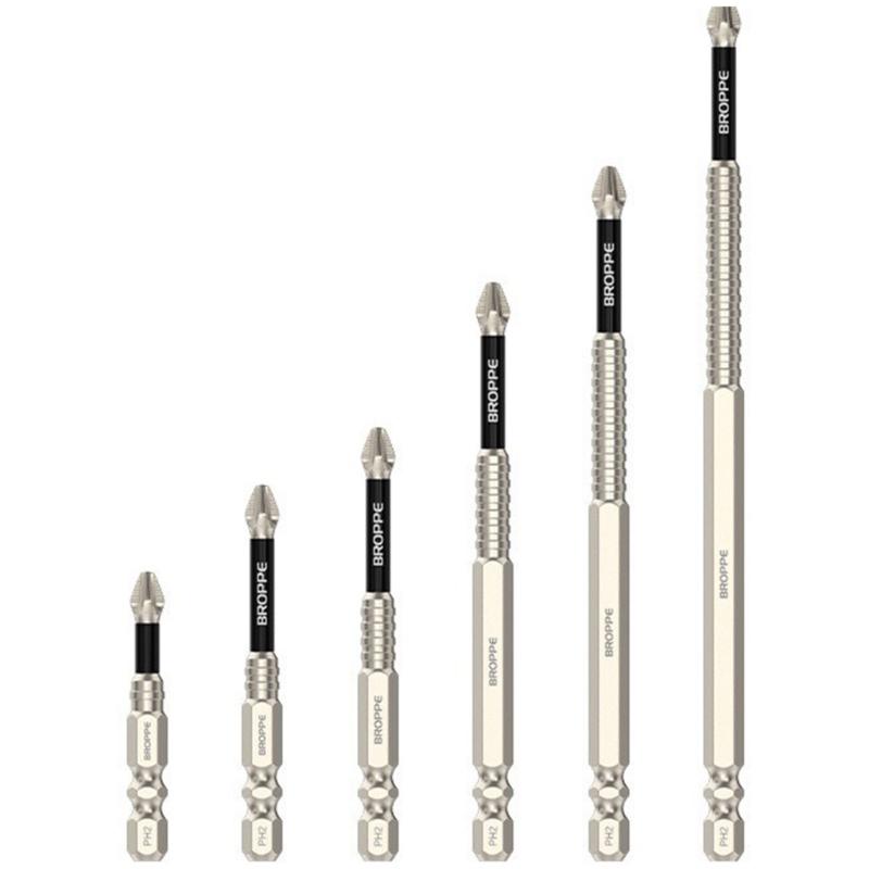 

Набор из 6 шт. Насадка-бита K5 с шестигранным хвостовиком для ударной дрели, для шуруповерта, насадка для электроинструмента 1