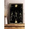 Simple Skull Posters Vintage Kraft Paper Prints Nostalgia Wall Sticker Home ation Bedroom Painting Fashion Bedroom Paint