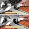 B0KB 6Pieces Aluminum Alloy Solars Panel Mounts for Home and Easy Installations