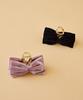 Maison De Fleur Velvet Memento Ribbon Pink Women's Clip,