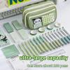 Transparent Pencil Case for Girls New Large Capacity Pencil Case for Junior High School and Elementary School Students High Appe