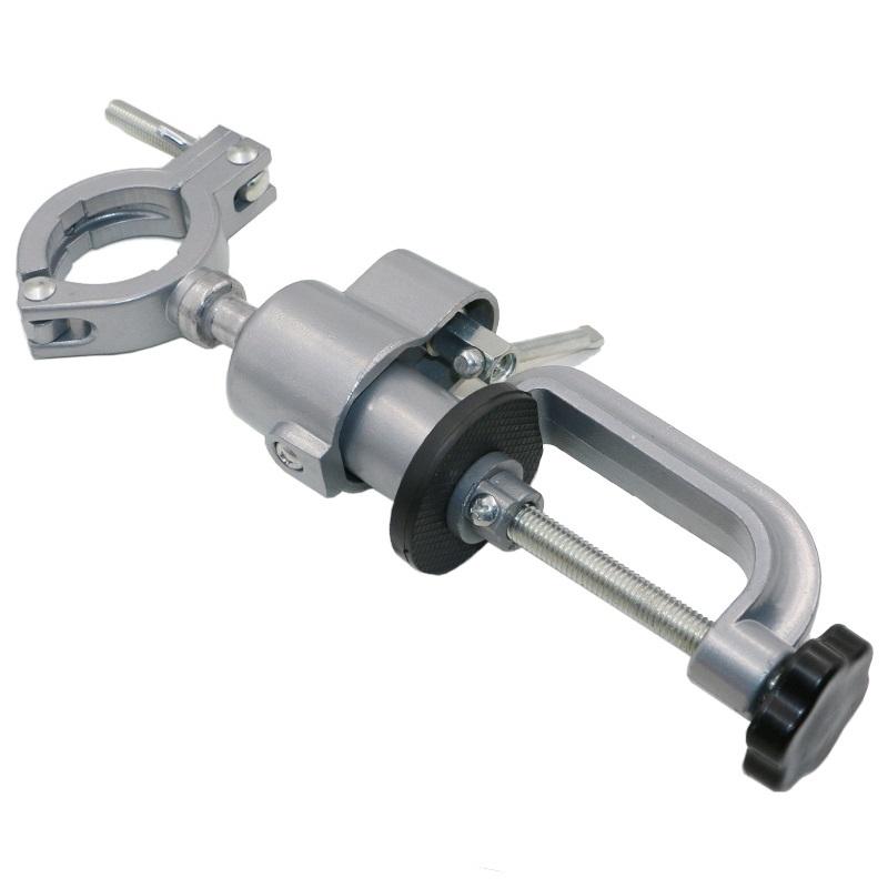 360°Table Swivel Vise Woodworking Grinder Tool Accessory Electric Drill Stand Holder Aluminium Alloy Bracket Table Vise