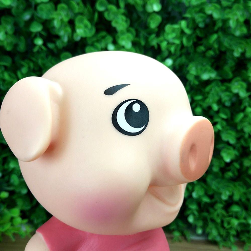 Large Capacity Pig Shaped Money Boxes Savings Tank Pig Money Bank  Bedroom Den Dresser
