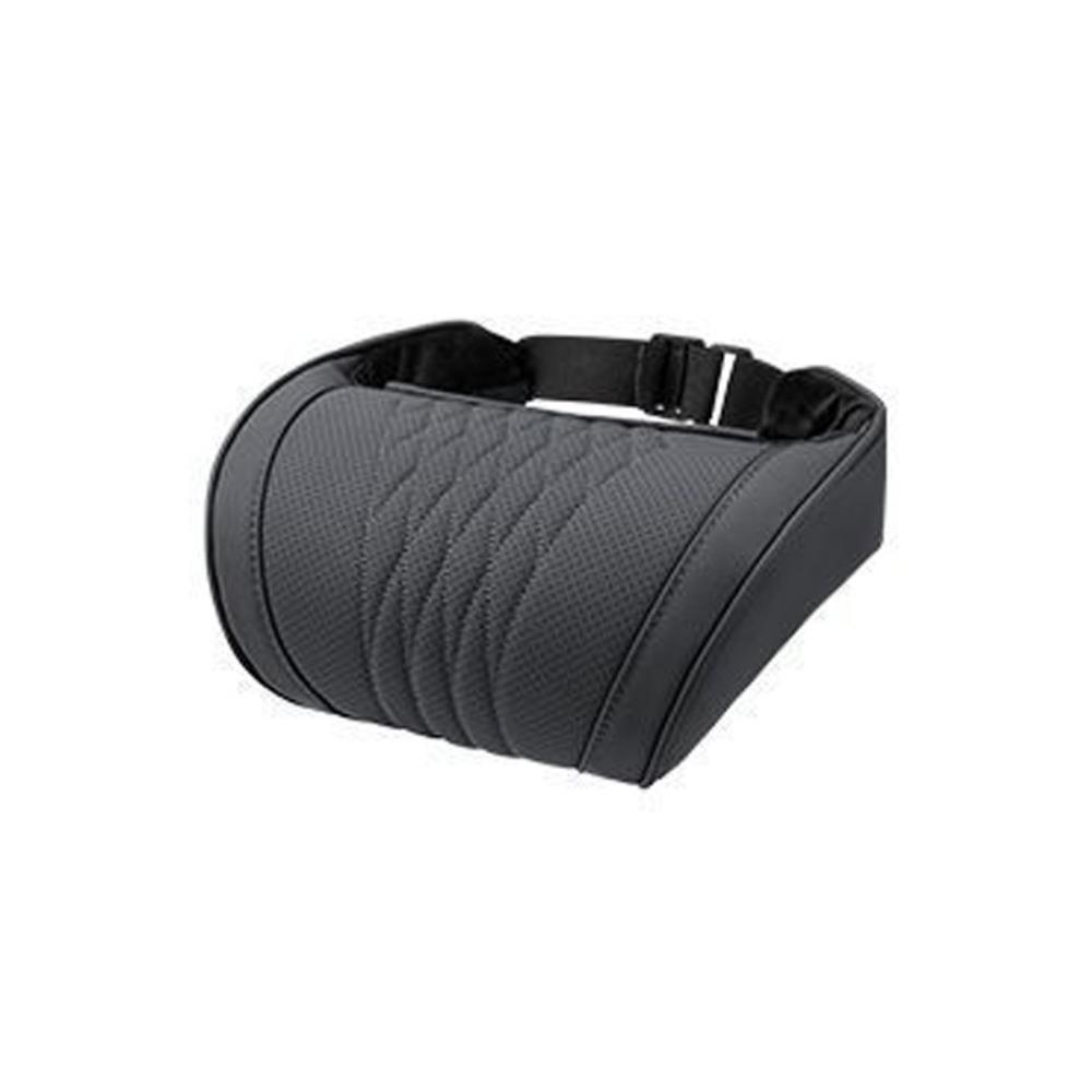Leather Cover Car Headrest Cushion Memory Foam Auto Cervical Cushion Car Seat Neck Pillow