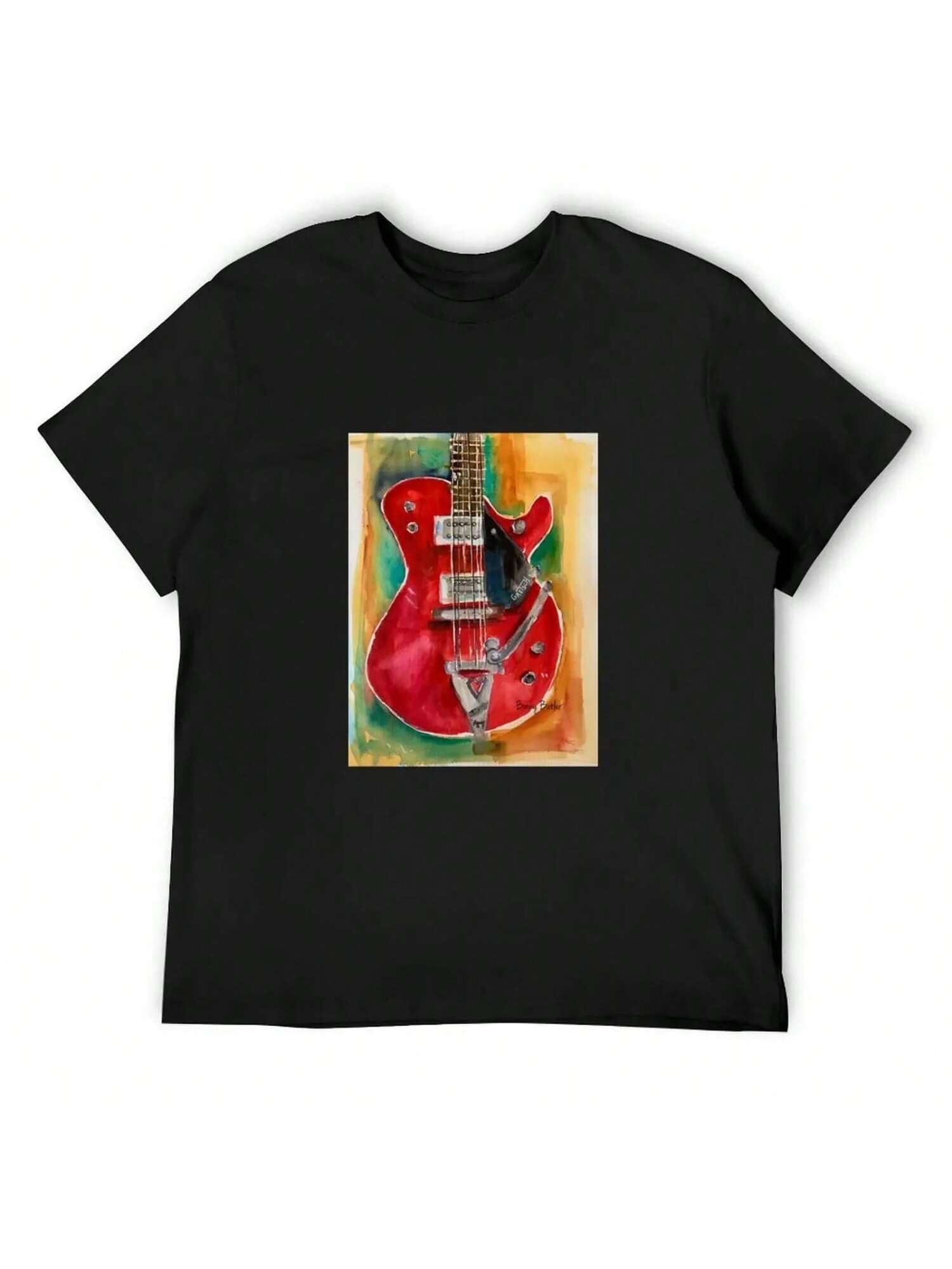 Gretsch Duo Jet T-Shirt Anime Vintage Clothes Quick-Drying Sweat Shirts, unisex S разноцветный