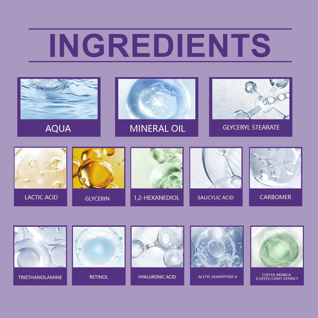 Retinol Eye Cream Moisturizing Eye Area Hydrating Nourishing Skin Gentle Eye Cream