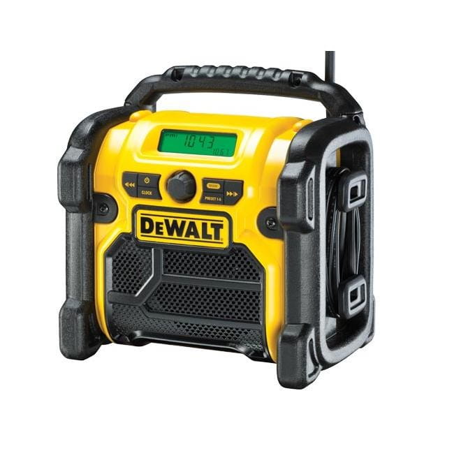 Dewalt Cordless/Mains Radio Fm/Am Dcr019