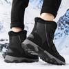 Herren Winter Schneestiefel Damen Wasserdichte Wanderstiefel Unisex Langlebige Outdoorstiefel für Paare Übergröße
