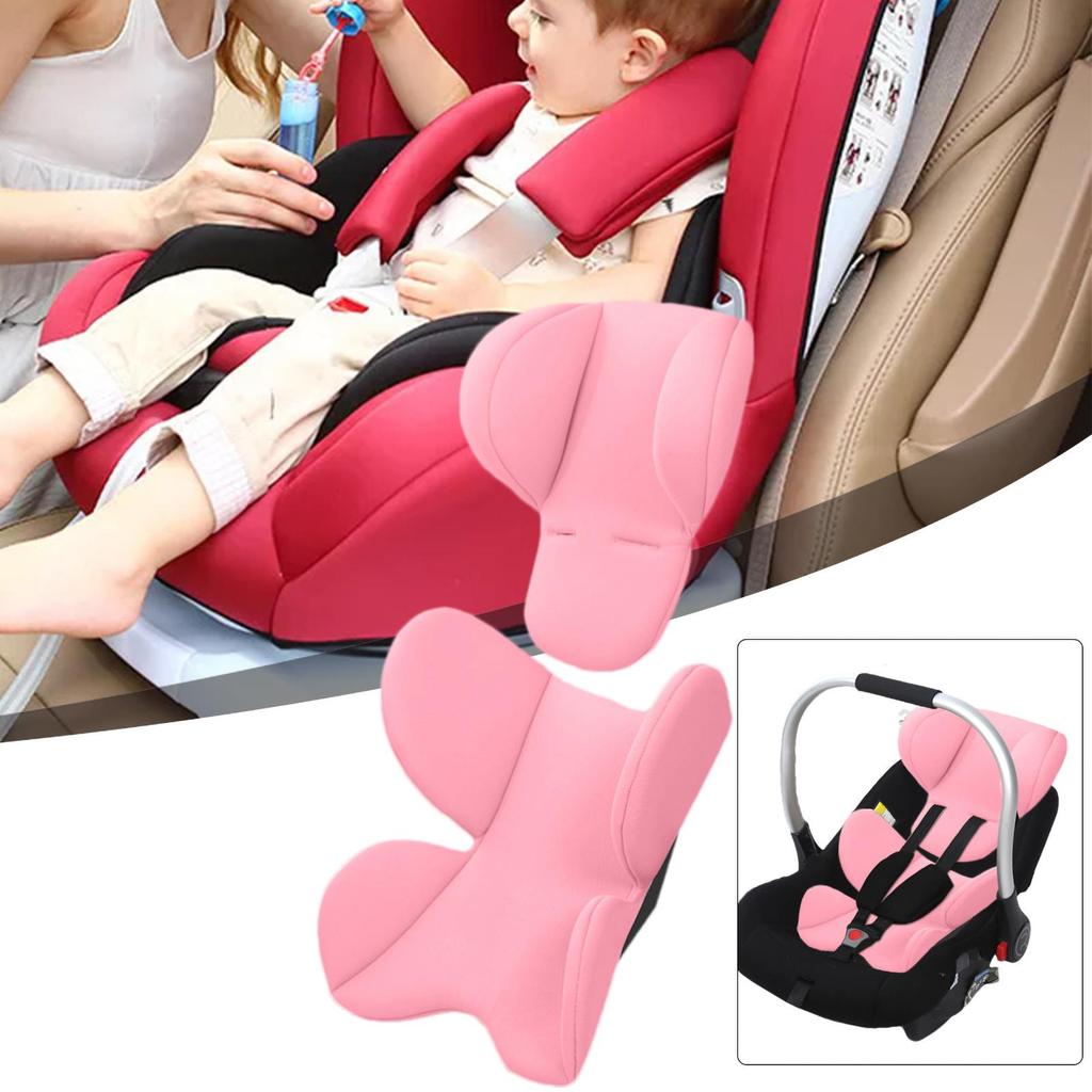 Babykinderwagenkissen Weiche Kinderwagenkissenpolster Kopf Nacken Sitz-Einlagepolster Kleinkind-Autositz-Einsatz Babykinderwagen Zubehör