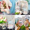 [Queen-b] Oshikatsu Plush Pouch Set of 2, 14cm, Clear Case Bag, Plush Pouch, Perfect for Outings, Dolls, and Favorite Goods, Ita Bag Storage,