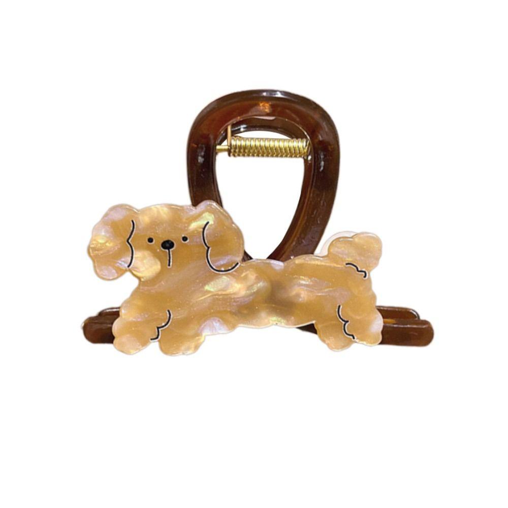 Cartoon Bow Knot Shark Clip Cat Dog Hairgrips Hair Bun Bow Hair Claw  Girl Lady Women
