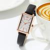 Retro Style Small Square Plate Women'S Watch Light And Small High-End Belt Watch Women'S Quartz Watch