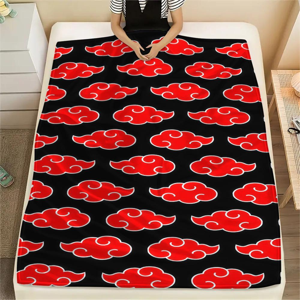 1PC Naruto Patterned Flannel Blanket Suitable For All Seasons For Home Decor Warmth And Comfort Gifts Holiday Present