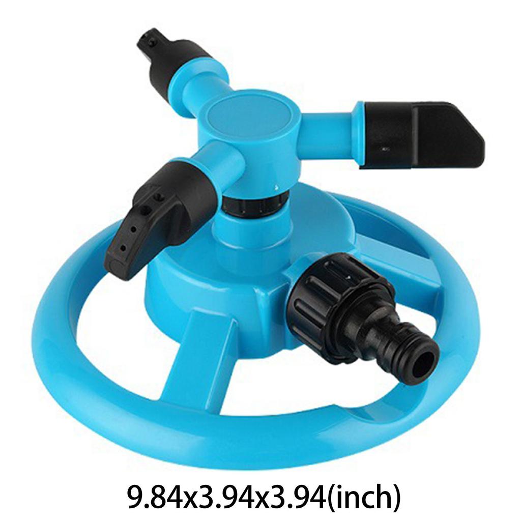 360 Degree Automatic Sprinkler Multi-Purpose Rotating Water Sprinklers Wear Resist Anti-Clog Water Sprayer Irrigation Tools