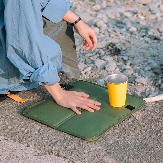Outdoor Folding Seat Cushion Portable Oxford Cloth Waterproof Sitting Mat Lightweight Travel Camping Hiking