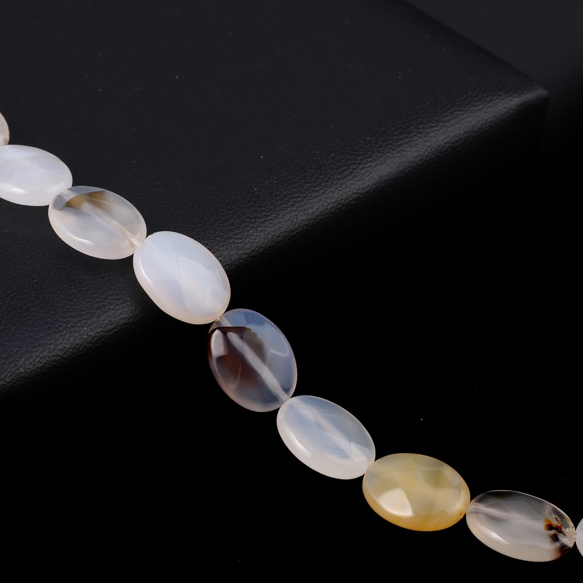 

Бусины из натурального камня опал/агат/малахит овальные граненые бусины для изготовления ювелирных изделий DIY ожерелье браслет серьги аксессуар White Agate/16x12x6mm