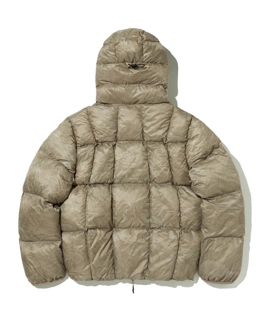 Suade Light Puffer Jacket [Beige]