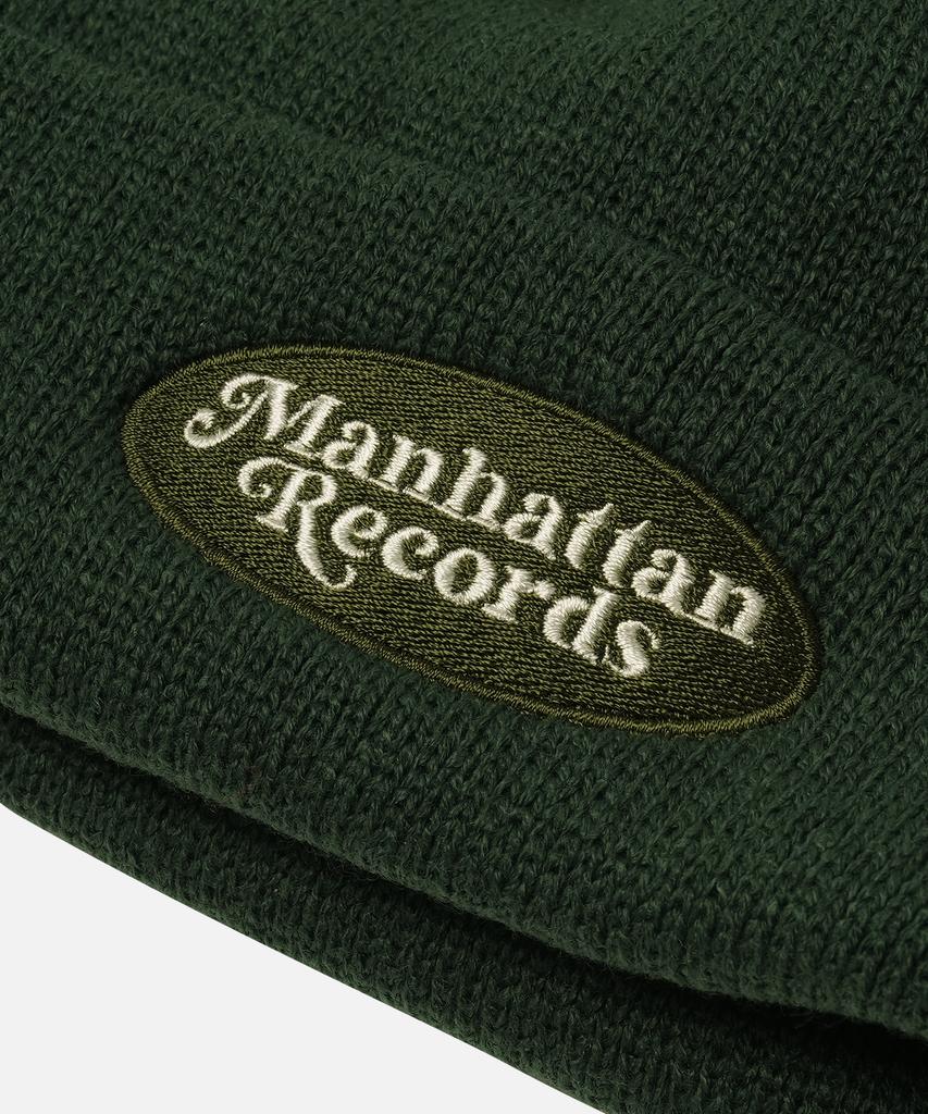 Maenhatanlekojeu Mr Oval Logo Beanie - Green