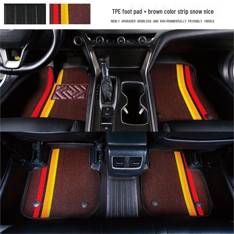 Toyota Corolla Car Floor Mats for All Models - Full Coverage & Dual Engine Compatibility.