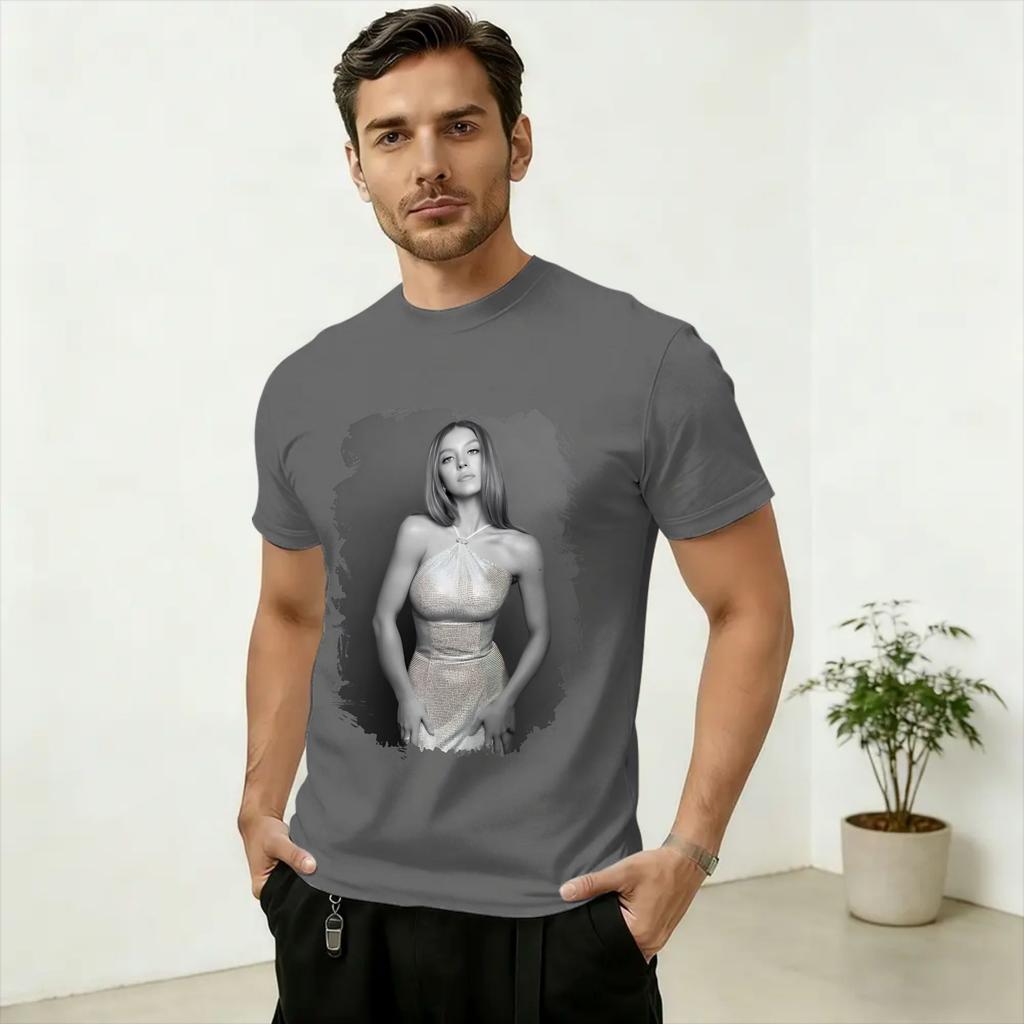 Streetwear T-Shirt Summer Sydney Sweeney Fashion T Shirts Cotton Tee Shirt for Unisex Y2K Funny Plus Size Short Sleeve Top Tees