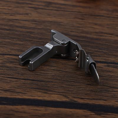 1Pc Industrial Flat Sewing Machine Folding Hemming Presser Foot P351 Curling Presser Foot For Most Industrial Sewing Machine