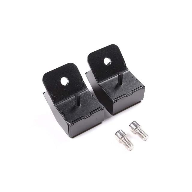 2pcs/Set Steel Black Car Front Seat Foot Heightening Bracket For Toyota Tacoma 2016-2022 Auto Interior