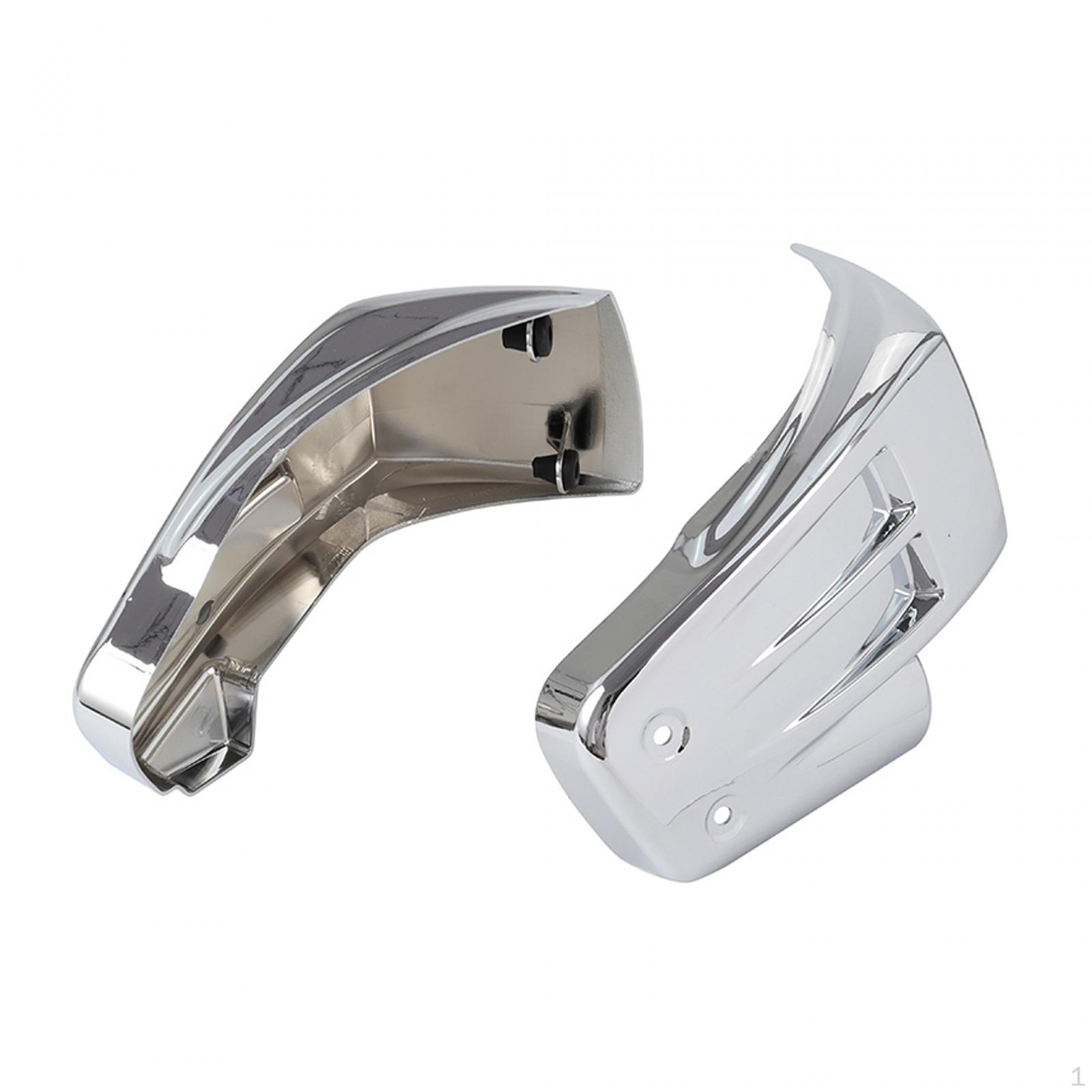 

Защита боковой панели мотоцикла для M8 — простая установка, сменные детали серебряный