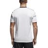 Adidas T Shirts Men's White Crew Neck Moderate BJ9175