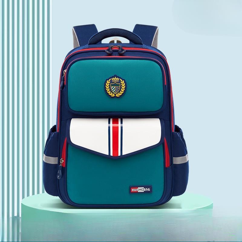 British-style Backpack for Primary School Children From Grade 1 To Grade 6, Large-capacity Water-resistant and Fashionable Schoolbag