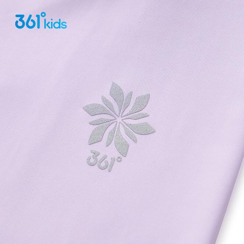 361° Girls' Ice Skin Sun Protection Cycling Capri Leggings