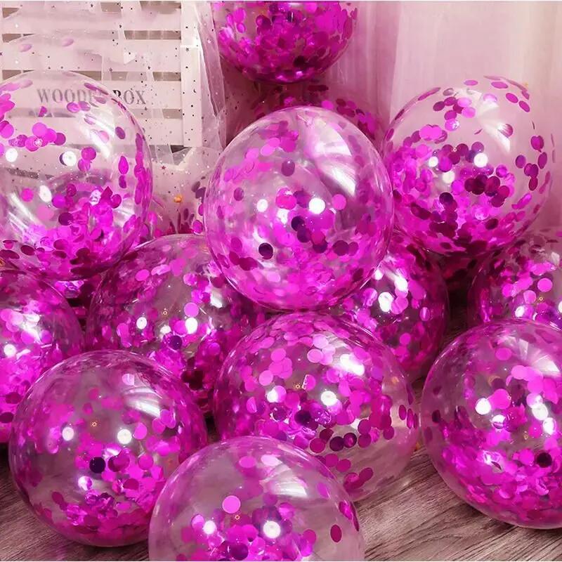 Wedding Party Supplies Balloons Baby Shower Valentine's Day Birthday Ramadan Decoration Pink Happy Anniversary Hen Bluey Latex