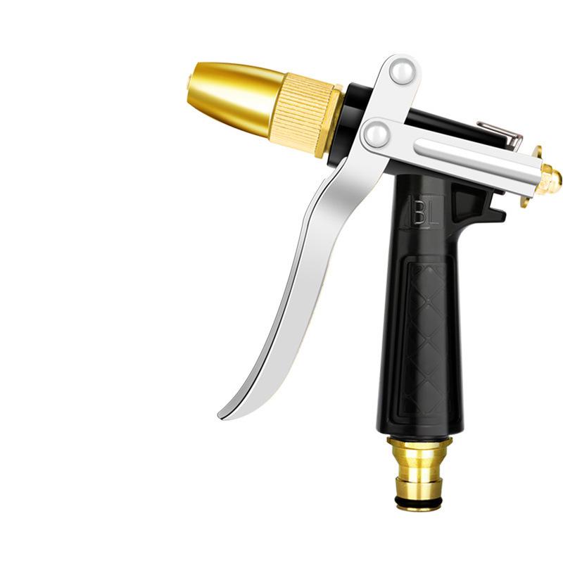 Hochdruck-Metall-Wasserpistole für Auto- und Bodenreinigung - Leistungsstarkes Sprühdüse