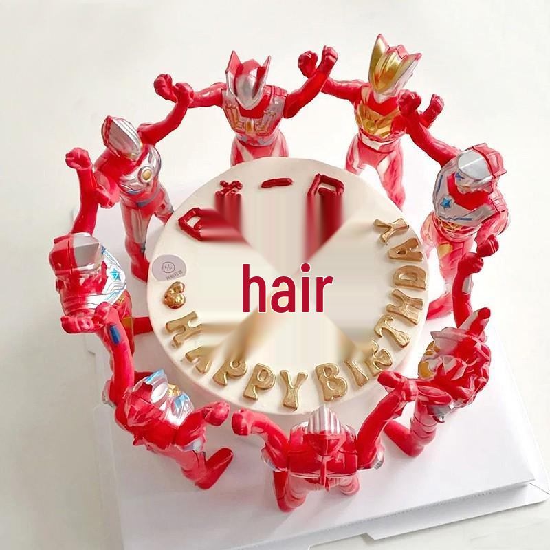 Soft Clay Mahjong Cake Decoration Ornament - Birthday Insert Card for Dessert Table Plug-in.