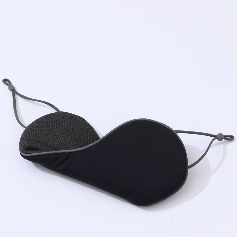 

Двусторонняя регулируемая маска для сна, затемняющая, дышащая, для взрослых, затеняющая, эластичная, для путешествий, для защиты глаз as the picture