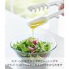 Yamazaki Tower Silicone Cooking Tongs, White, 10cm W x 4.7cm D x 29cm H, Dishwasher Safe, Floating Tips, Spoon Tongs, Pasta Tongs, 1775