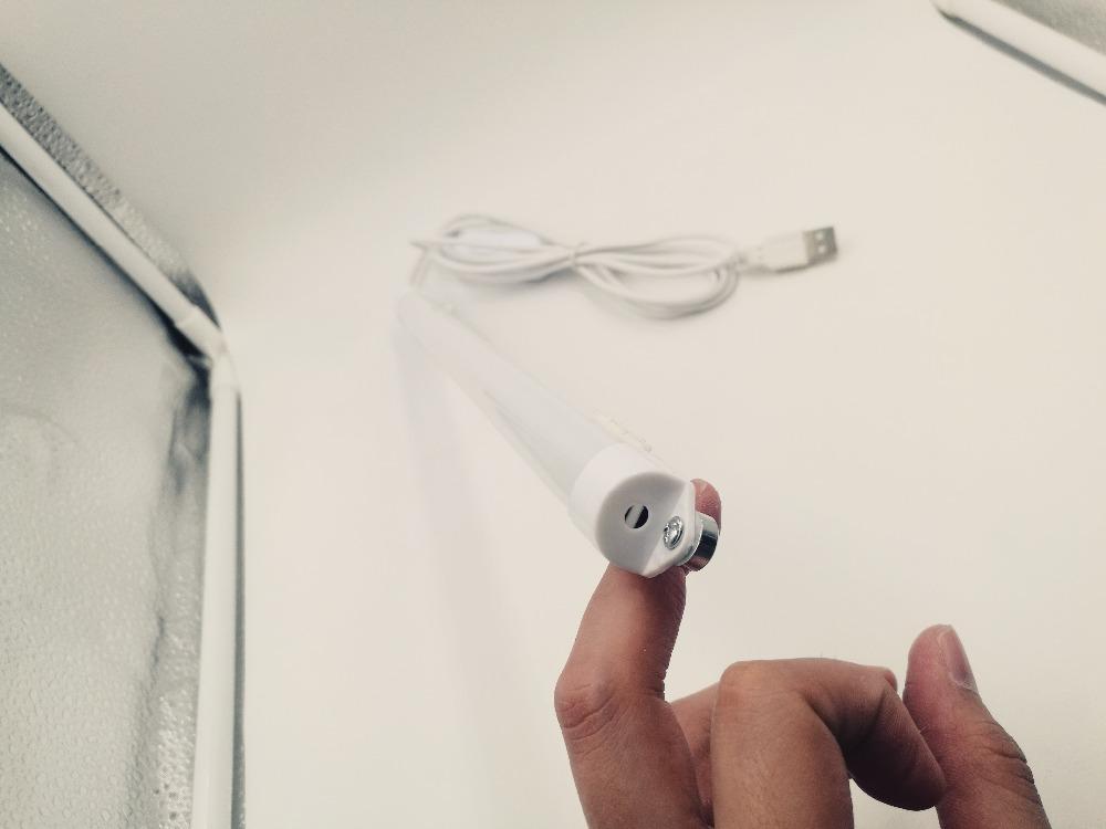 USB LED Tube Light 5V 2835 SMD LED Lamp 32CM 52cm Rigid Strip Light Bulb Bar Reading Book Desk Lamp Night Light Ultrathin Closet