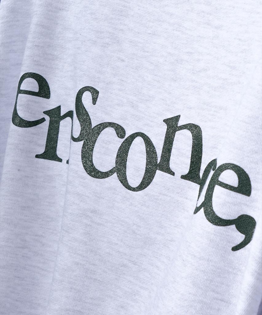 ESN Ensconce Graphic Oversized Sweatshirt White Melange