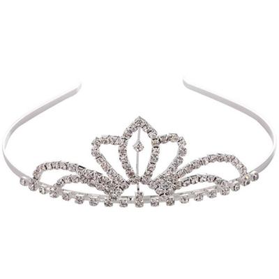 Women Crown Rhinestones Bride Princess Headwear Hair Accessory Wedding Jewelry