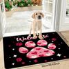 1PC WELCOME Charactor Door Mats Kitchen Rugs Non-Slip Pop Design Living Room Rugs Bath Mat Carpet for Home Sink Laundry Decor