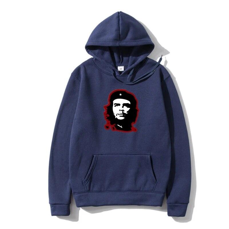 

Худі Hero Che Guevara з принтом Унісекс Жіночий вуличний одяг Пуловери Y2k Толстовка з капюшоном Кофти Harajuku Унісекс Спортивні костюми Одяг L