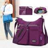 Damen Umhängetasche mit großer Kapazität Wasserdichte Tote Lässige Nylon Schultertasche Geldbörse Handtasche Leichte Reise Messenger Bag