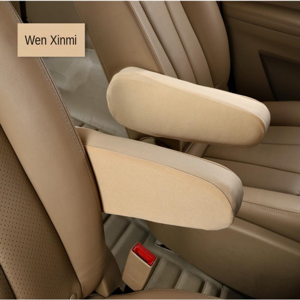 Breathable Centre Console Armrest Protector Fabric Auto Armrest Sleeve  For Car Seats