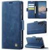 For Samsung Galaxy S24+ Case AUTSPACE A11 RFID Blocking Retro Leather Cell Phone Wallet Cover