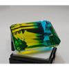 Stunning Tourmaline Bi-Color Natural Emerald Cut 105+ Ct Certified Gemstone