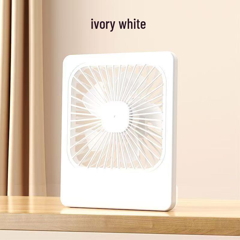 

Compact USB Rechargeable Mini Desk Fan: Portable Handheld Electric Fan for Students and Office Use 12x13 cm